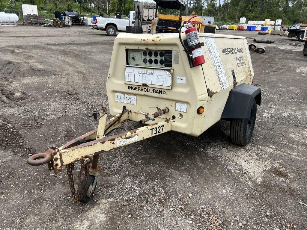 1996 Ingersoll Rand P185WJD Towable Air Compressor