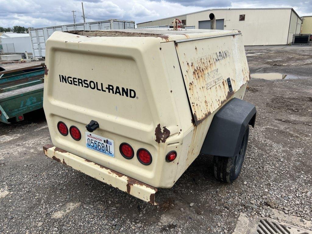 1996 Ingersoll Rand P185WJD Towable Air Compressor