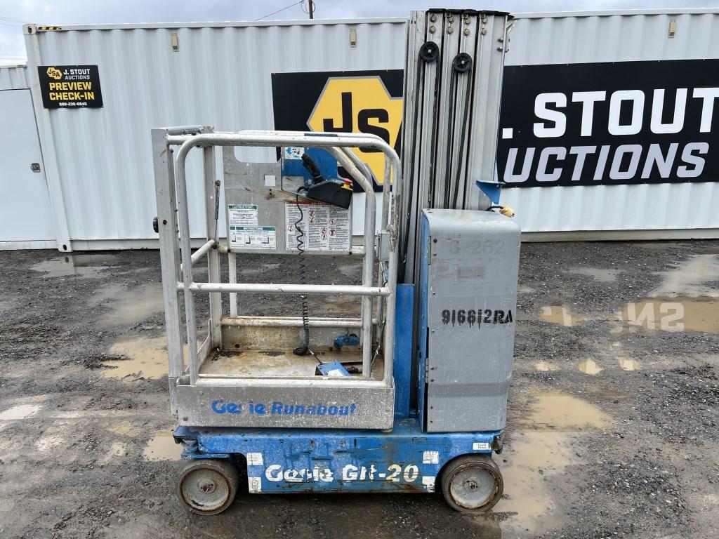 2012 Genie GR-20 Vertical Mast Lift