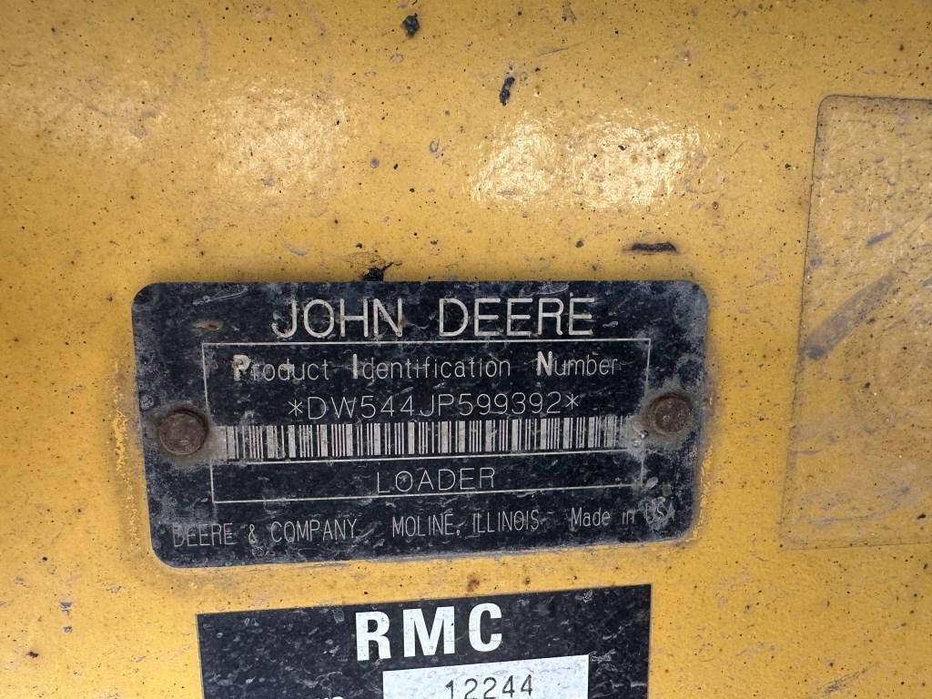 2005 John Deere 544J Wheel Loader