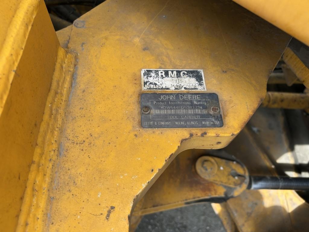 1992 John Deere 544E TC Integrated Tool Carrier