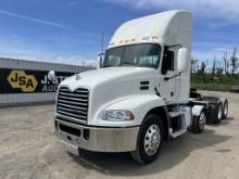 2015 Mack CXU613 Tri-Axle Truck Tractor