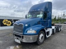 2015 Mack CXU613 Tri-Axle Truck Tractor