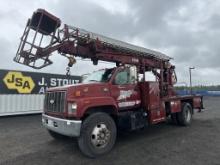 2000 Chevrolet C6500 Ladder Crane Truck