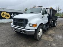 2000 Ford F650 Asphalt Hot Box Truck