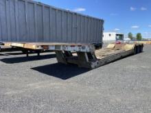 1991 Trail King Tri-Axle 48' Lowboy Trailer