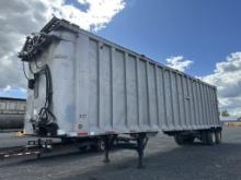 2010 Steco T/A 40' Walking Floor Chip Trailer
