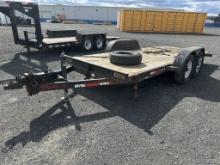 2008 Olympic T/A 18' Tilt Deck Equipment Trailer