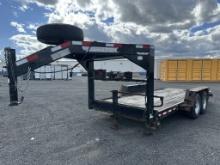 2014 Towmaster T-12DT T/A Gooseneck Trailer