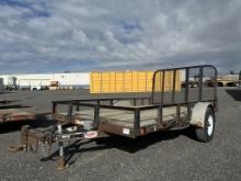 2012 PJ U8121 Utility Trailer