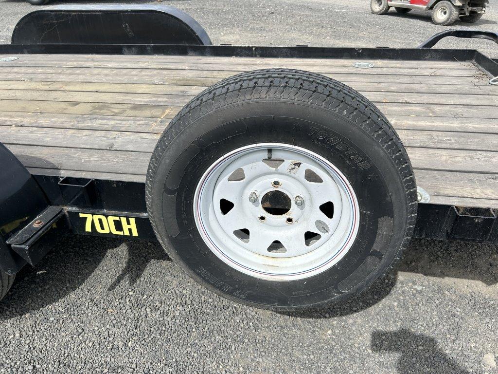 2017 Big Tex 70CH T/A Equipment Trailer