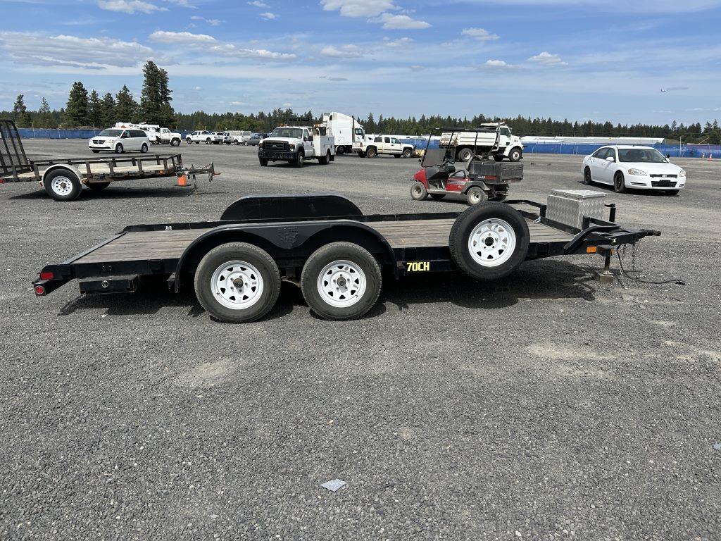 2017 Big Tex 70CH T/A Equipment Trailer
