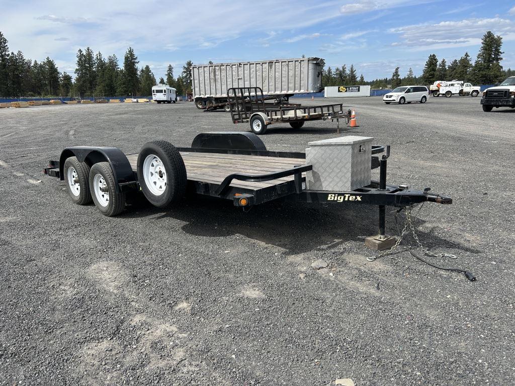 2017 Big Tex 70CH T/A Equipment Trailer