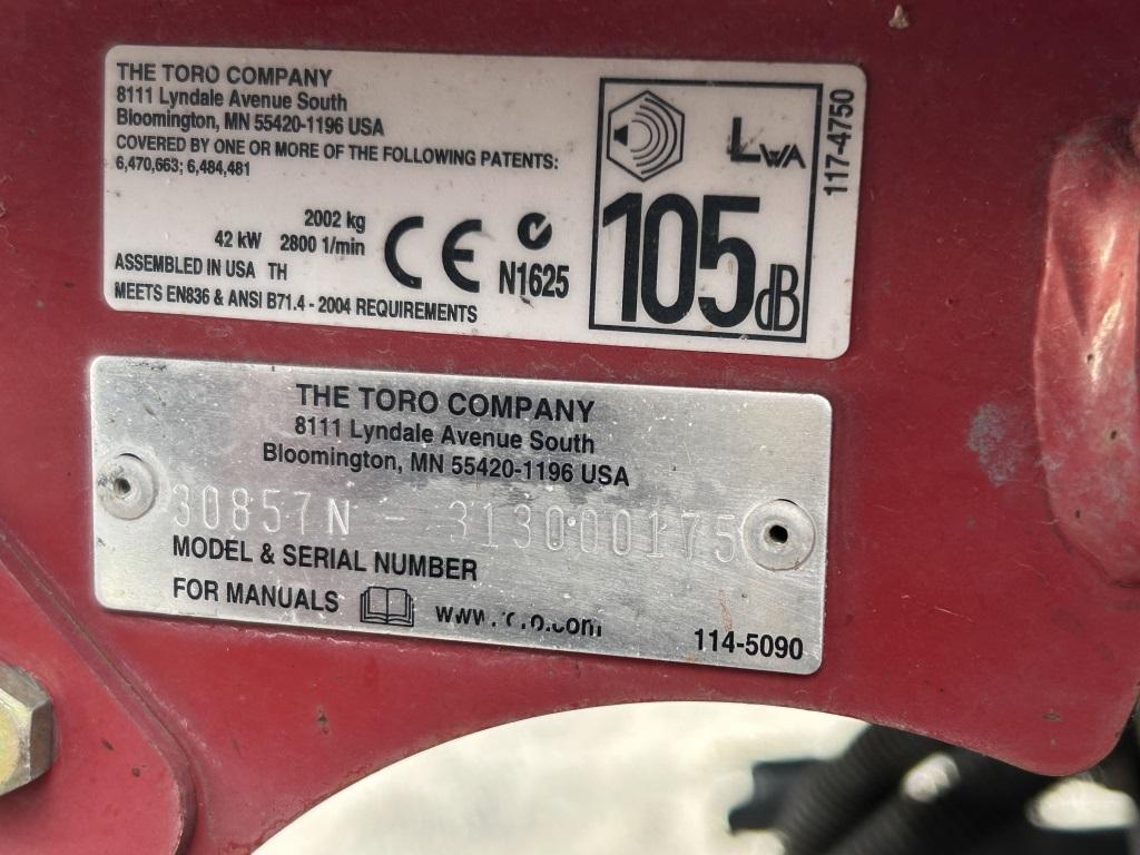 Toro Groundsmaster 4500-D Rotary Mower