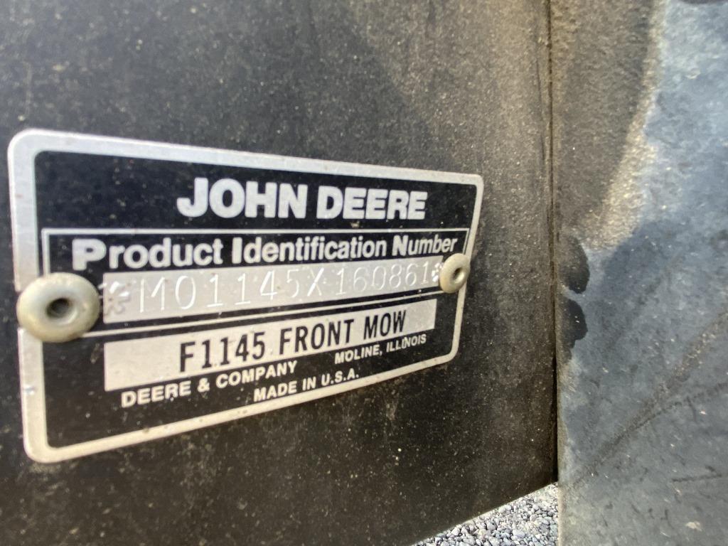 John Deere F1145 Front Mower