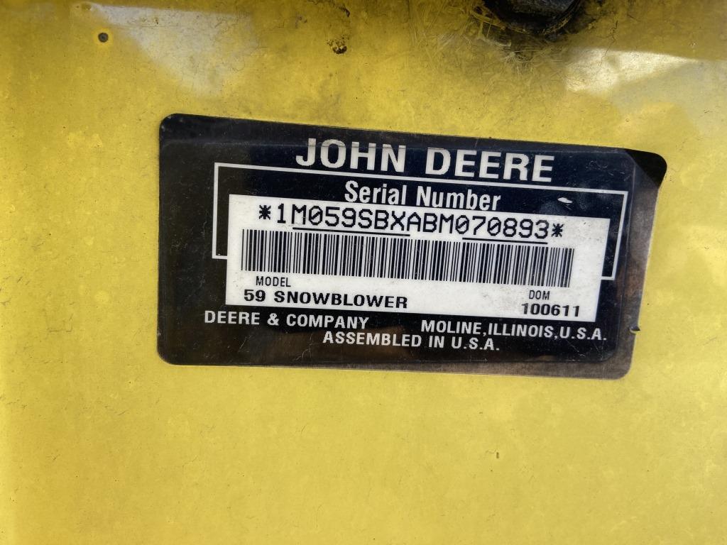 John Deere F1145 Front Mower