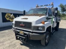 2006 GMC C5500 S/A 4x4 Dump Truck