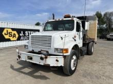 1992 International 4900 Flatbed Truck