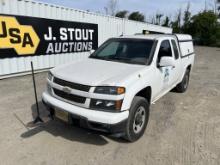 2012 Chevrolet Colorado Extra Cab 4x4 Pickup