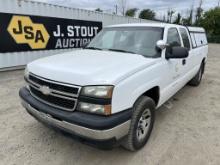 2006 Chevrolet Silverado 1500 Extra Cab 4x4 Pickup