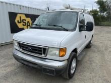 2007 Ford E250 SD Cargo Van