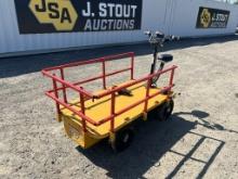 Ride On Flatbed Work Cart
