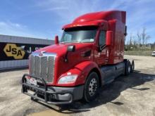2019 Peterbilt 579 T/A Sleeper Truck Tractor