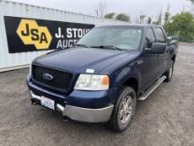 2005 Ford F150 XLT Crew Cab 4x4 Pickup