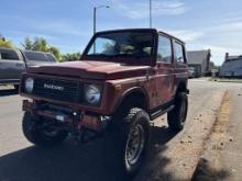 1987 Suzuki Samurai 4x4 SUV