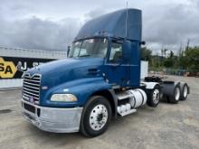 2010 Mack CXU613 Tri-Axle Truck Tractor