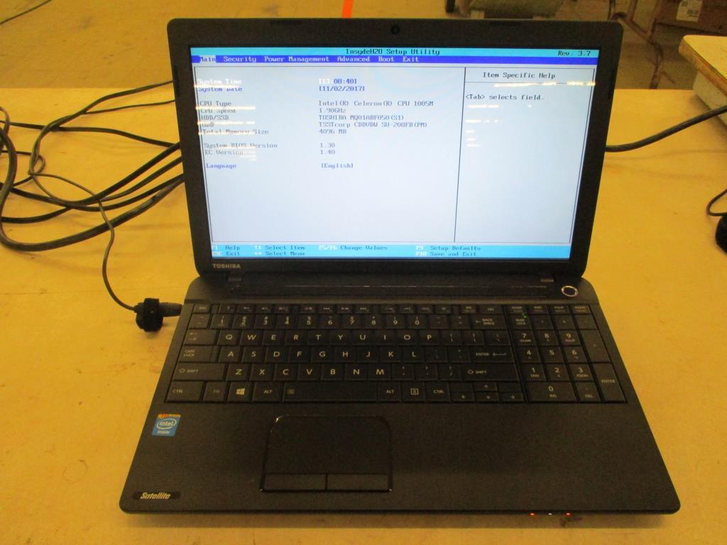 Toshiba Satellite C-50-A Laptop Computer.