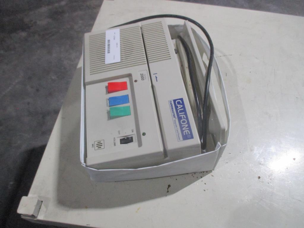 Califone CardMaster Series 2000 Magnetic Card Reader