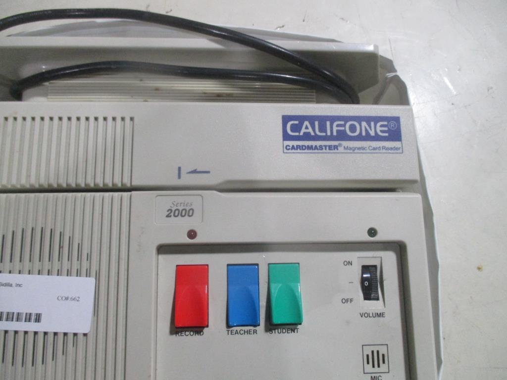 Califone CardMaster Series 2000 Magnetic Card Reader