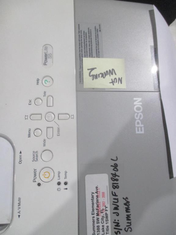 Epson EMP S5 LCD Projector
