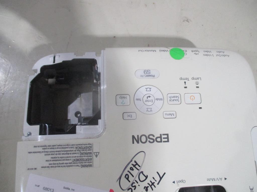 Epson H376A LCD Projector