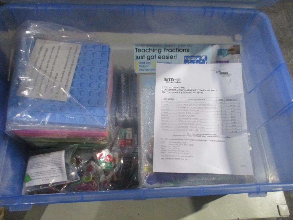 NEFEC Florida Sums Classroom Manipulative Kit