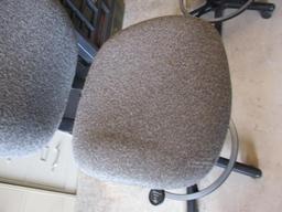 Rolling Bar Height Stool.