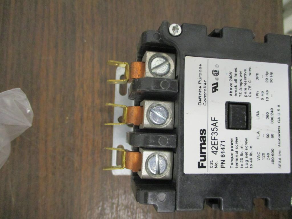 Furnas 120V 3 Pole 60AMP Contactor.