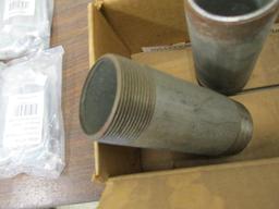 (2) Galvanized Nipples, 2" x 6".