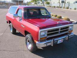 1988 DODGE RAM CHARGER