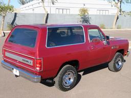 1988 DODGE RAM CHARGER
