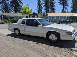 1990 Cadillac Deville 2 door