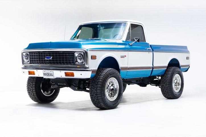 1972 Chevrolet K10 Cheyenne Super-blue