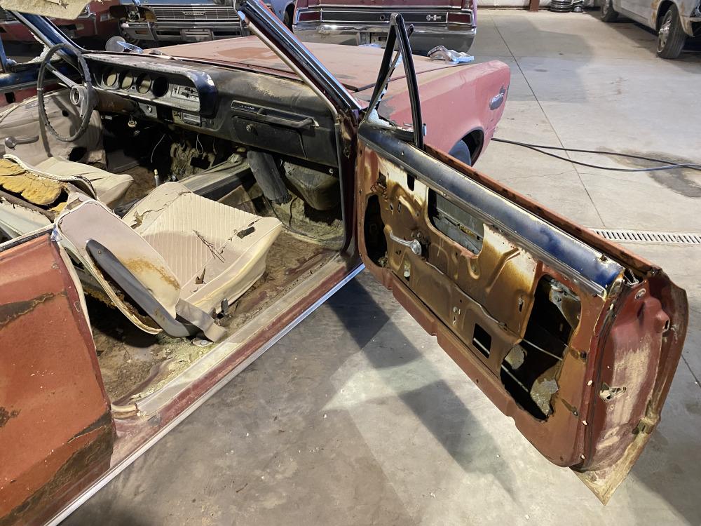 [NO RESERVE] Project Opportunity--1965 Pontiac Lemans Convertible