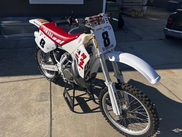 1990 Yamaha YZ 250 Bradshaw replica