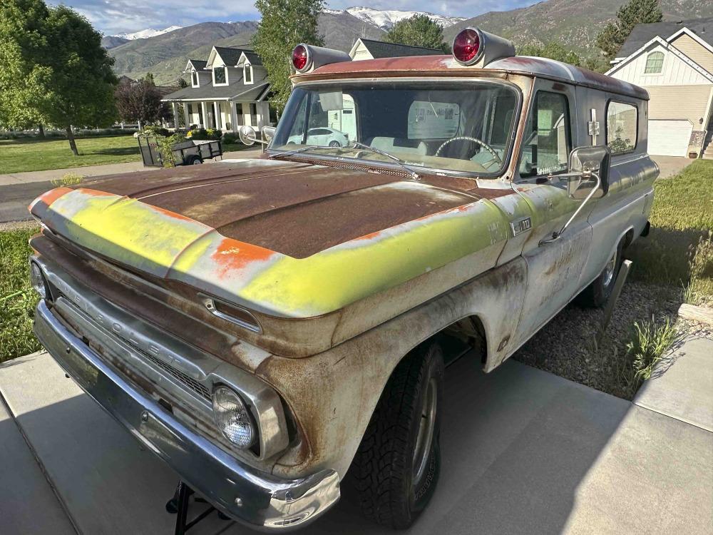 1965 Chevrolet Blazer C10 Blazer Wheelbase Ambulance