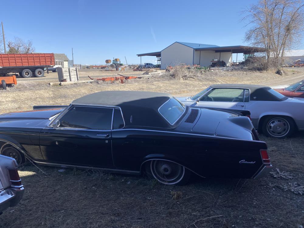 [NO RESERVE] Project Opportunity--1969 Lincoln Mark III-black