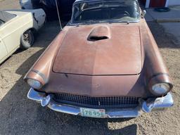 [NO RESERVE] Project Opportunity--1957 Ford T Bird-w/ 427 Center Oiler Engine