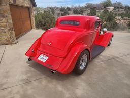 1934 Ford 3 Window Coupe Street Rod