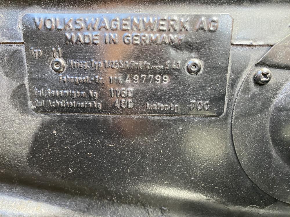 [NO RESERVE] 1966 Volkswagen Convertible